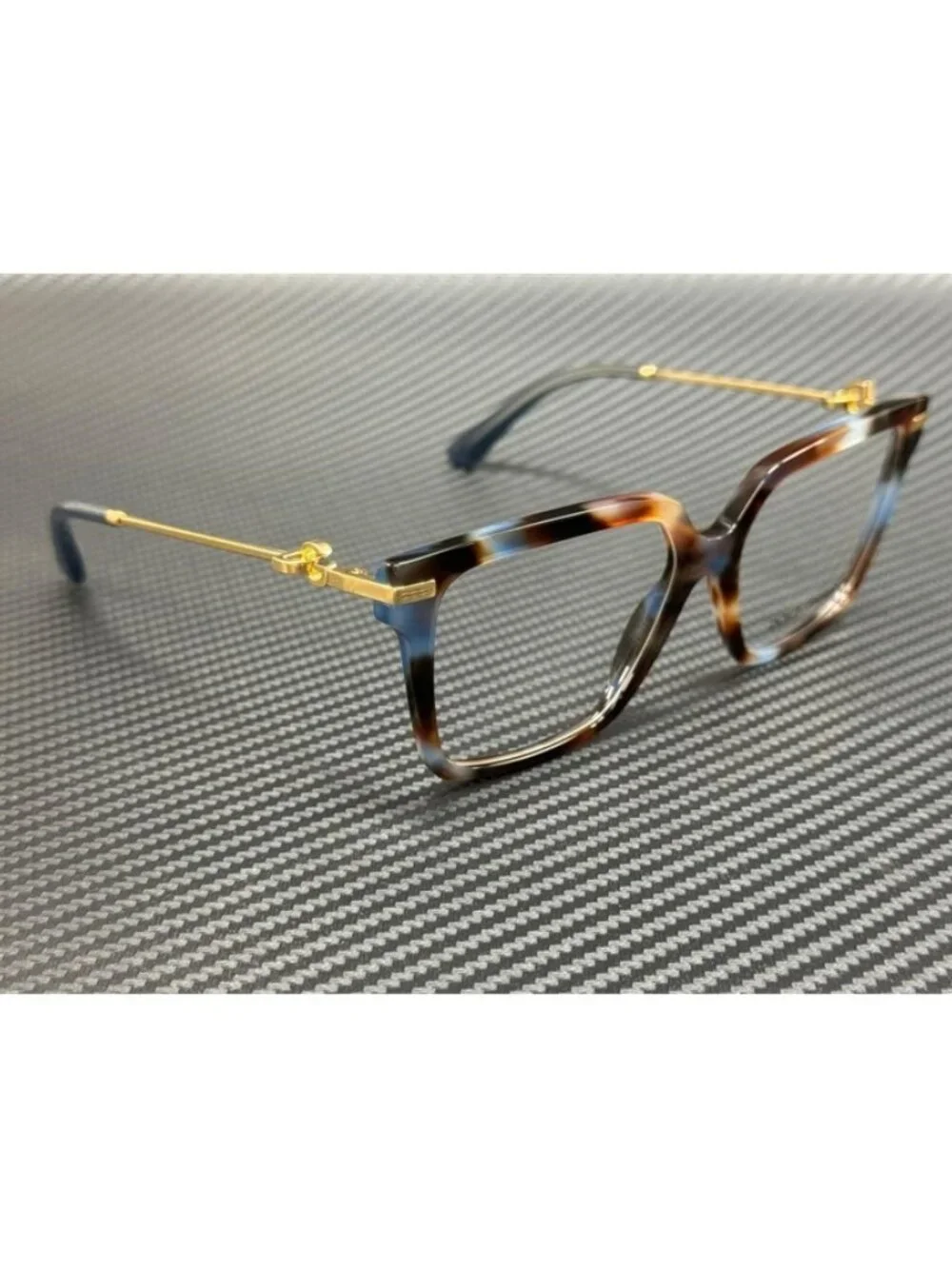 New Dolce & Gabbana Women Havana Blue Eyeglasses 56-16-140